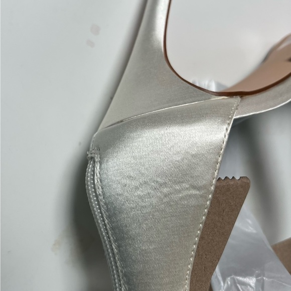 Nine west Lavern women's Strappy Heeled stiletto Sandals Ivory 9m - Picture 13 of 13